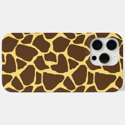 Stylish Giraffe Print Case-Mate iPhone Hülle (Rückseite (Horizontal))