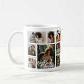 Stylish Girlfriend 15 Photo Collage Kaffeetasse (Links)