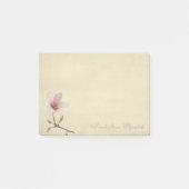 Stylish Girly, Magnolia Post-it Klebezettel (Vorderseite)