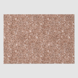 Stylish Girly Pink Rose Gold Glitzer Glitz Seidenpapier