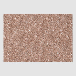 Stylish Girly Pink Rose Gold Glitzer Glitz Seidenpapier