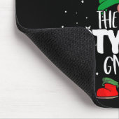 Stylish Gnome Red Buffalo Plaid Matching Family Ch Mousepad (Ecke)