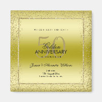 Stylish Gold Confetti 50.