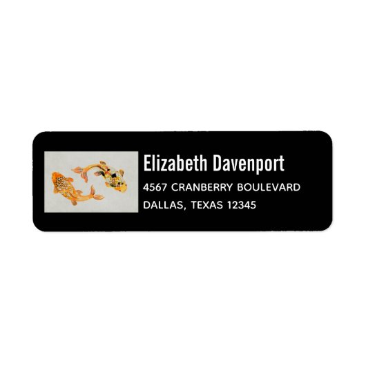 Stylish Gold Koi Fish (Vorne)