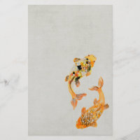Stylish Gold Koi Fish