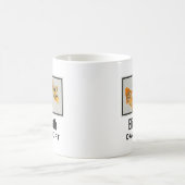 Stylish Gold Koi Fish Kaffeetasse (Mittel)