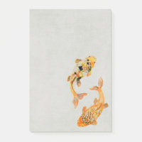 Stylish Gold Koi Fish