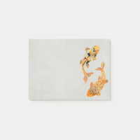 Stylish Gold Koi Fish
