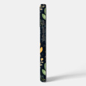 Stylish Green and Yellow Foliage Pattern  Case-Mate iPhone Hülle (Rückseite / Links)