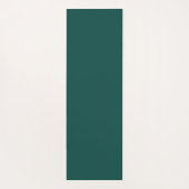 Stylish Green Modern Geometric Pattern Yogamatte (Rückseite)