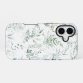 Stylish Greenery Iphone 16 Case Hülle (Rückseite (Horizontal))