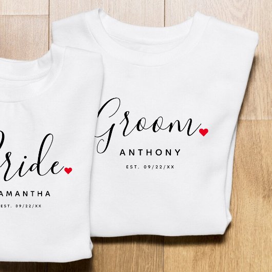 Stylish Groom Wedding T-Shirt