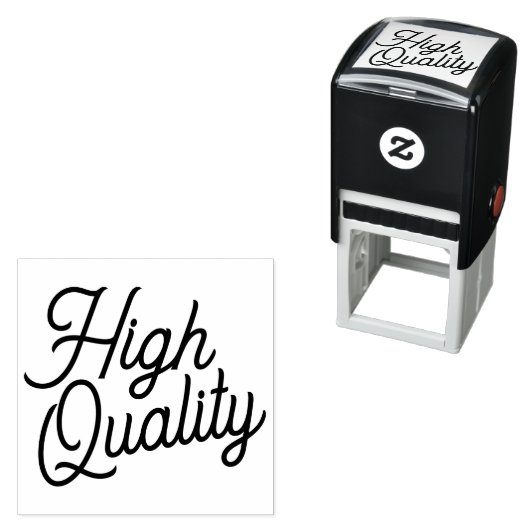 Stylish High Quality Text Mark Permastempel (Beispiel)