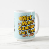 Stylish hot mom summer vibes kaffeetasse (VorderseiteRechts)