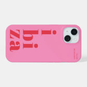 Stylish Ibiza iPhone 15 Hülle (Rückseite (Horizontal))