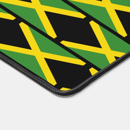 Stylish JAMAICA FLAG Schreibtischunterlage (Ecke)