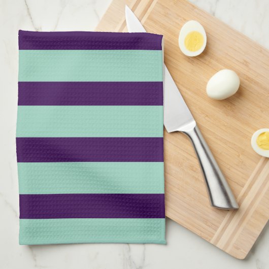 Stylish Kitchen Towel with Modern Stripe Pattern Geschirrtuch (Viertel Falte)