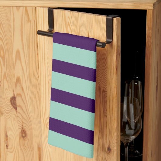 Stylish Kitchen Towel  with Modern Stripe Pattern Geschirrtuch (Drittel gefaltet)