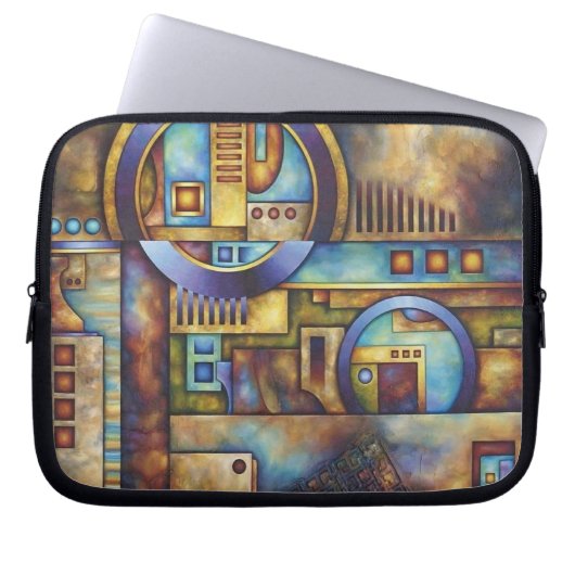 Stylish Laptop Skin with Modern Watch Design – Wri Laptopschutzhülle (Vorderseite)
