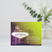 Stylish Las Vegas Wedding Danke (Stehend Vorderseite)