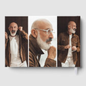 Stylish Lettering Forever in our Hearts' Memorial  Gästebuch (Rückseite)