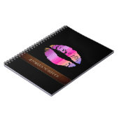 Stylish Lips #9 Notizblock (Linke Seite)