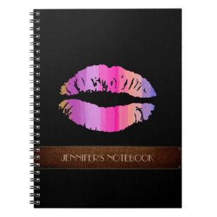 Stylish Lips #9 Notizblock