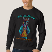 Stylish Llama Animal Fashion Sweatshirt (Vorderseite)
