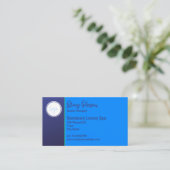 STYLISH LOGART DECO BLAUE GREEN PEACOCK FEATHER VISITENKARTE (Stehend Vorderseite)