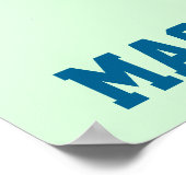 Stylish Machu_Picchu Silhouette Poster (Ecke)