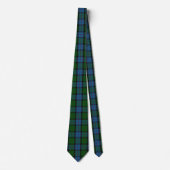 Stylish MacWilliam Tartan Kariert Pattern Neck Tie Krawatte (Vorderseite)