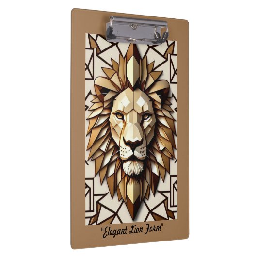 "Stylish Majesty" Klemmbrett (Rechts)