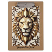 "Stylish Majesty" Klemmbrett (Vorderseite)