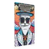 Stylish Man Mini Klemmbrett (Schrägansicht)