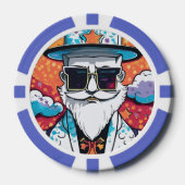 Stylish Man Postcard Pokerchips (Vorderseite)