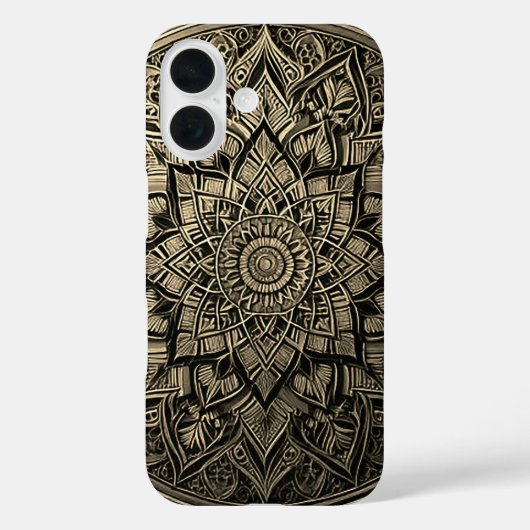 Stylish Mandala Phone Case for a Sophisticated Tou (Rückseite)
