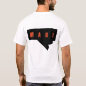 Stylish “Manitoba” Split Letter Tee – Prov T-Shirt (Rückseite)