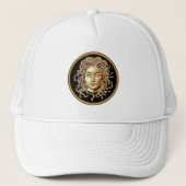 Stylish Medusa Head Trucker Hat Truckerkappe (Vorderseite)