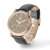 Stylish Minimalist Couples’ Personalized Names Armbanduhr (Winkel)