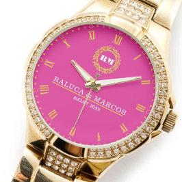  Stylish Minimalist Couples’ Personalized  Names I Armbanduhr