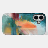 Stylish Modern Abstract Pattern Case-Mate iPhone Hülle (Rückseite (Horizontal))