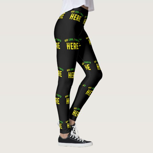 STYLISH MODERN CUSTOMIZABLE BLACK VERIFIED BRANDED LEGGINGS (Rechts)