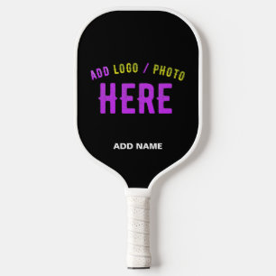 STYLISH MODERN CUSTOMIZABLE BLACK VERIFIED BRANDED PICKLEBALL SCHLÄGER