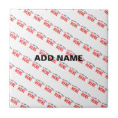 STYLISH MODERN CUSTOMIZABLE WHITE VERIFIED BRANDED FLIESE (Vorderseite)