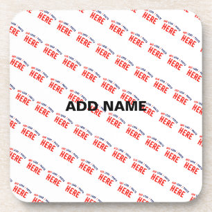 STYLISH MODERN CUSTOMIZABLE WHITE VERIFIED BRANDED GETRÄNKEUNTERSETZER