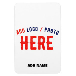 STYLISH MODERN CUSTOMIZABLE WHITE VERIFIED BRANDED MAGNET