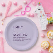 STYLISH MODERN CUSTOMIZED ELEGANT CLASSIC WEDDING  PAPPTELLER (Party)