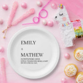 STYLISH MODERN CUSTOMIZED ELEGANT CLASSIC WEDDING  PAPPTELLER (Party)