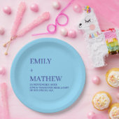 STYLISH MODERN CUSTOMIZED ELEGANT CLASSIC WEDDING  PAPPTELLER (Party)