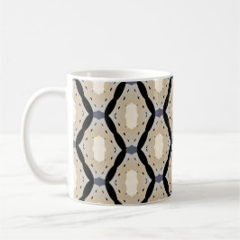 Stylish modern geometric coffee mug kaffeetasse